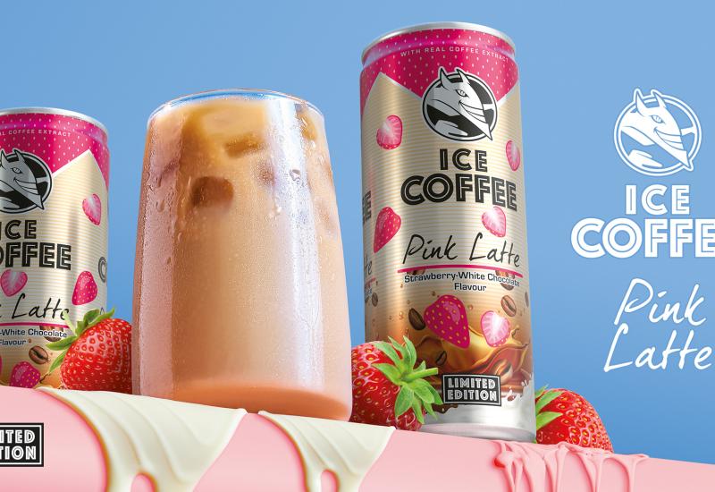 Doživite kremastu harmoniju bijele čokolade i jagode u novoj Pink Latte Ice Coffee